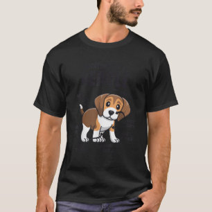 Gifts For Beagle Lovers Dog Mom Funny Anatomy Of A T-Shirt