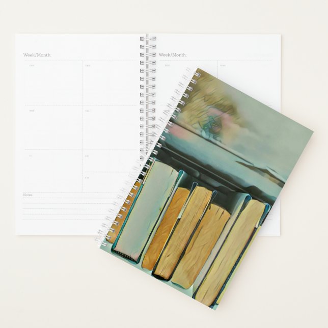 Gifts for book lovers planner (Display)