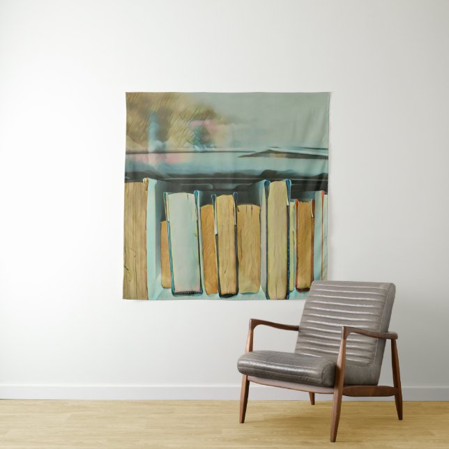 Gifts for book lovers tapestry (In Situ)
