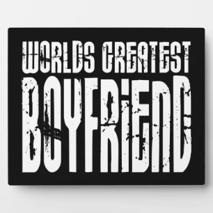 Gifts for Boyfriends : World's Greatest Boyfriend Plaque