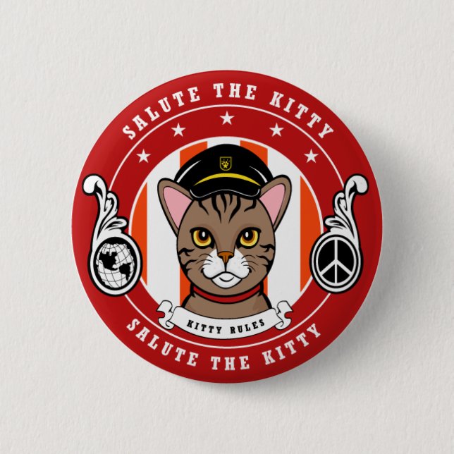 Gifts for Cat lovers 2 Inch Round Button (Front)
