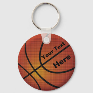 Gifts for Coaches Basketball Keychains Personalize