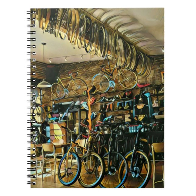 Gifts for cyclists 2022 notebook (Front)