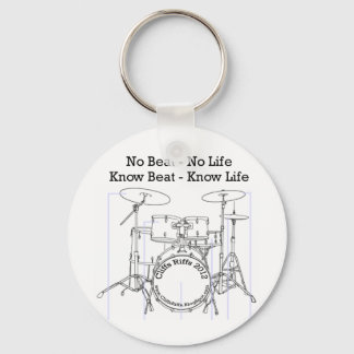 Gifts for Drummers, Musicians, and Dancers Keychain