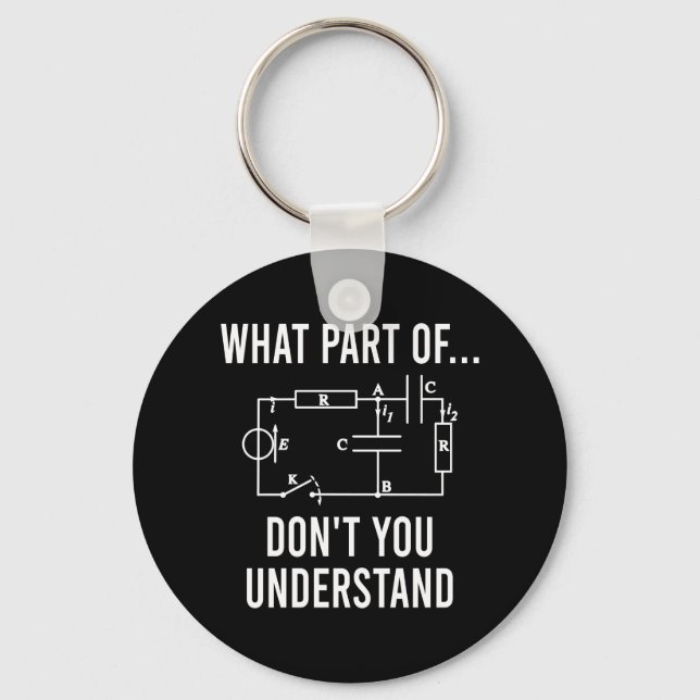 gifts for electrical engineer, gifts electricians  keychain (Front)