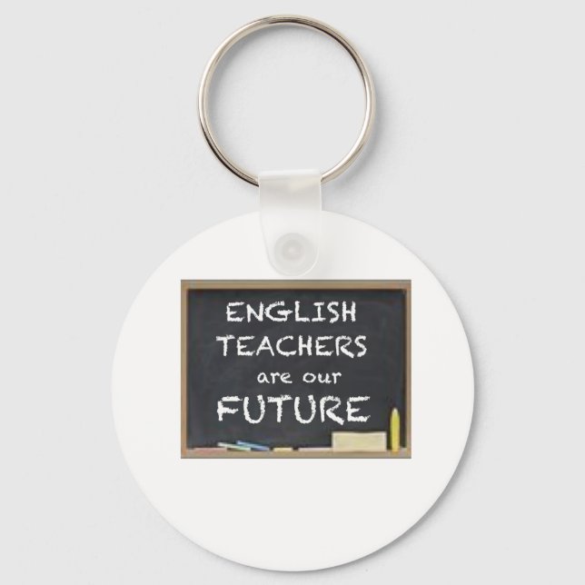 GIFTS FOR ENGLISH TEACHERS KEYCHAIN (Front)