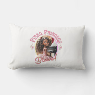 Gifts for gils who love to play the piano lumbar pillow