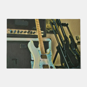 Gifts for guitar lovers doormat