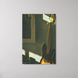 Gifts for guitar players canvas print