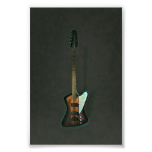 Gifts for guitar players photo print
