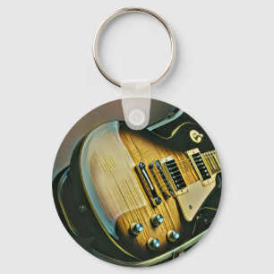 Gifts for guitarist keychain