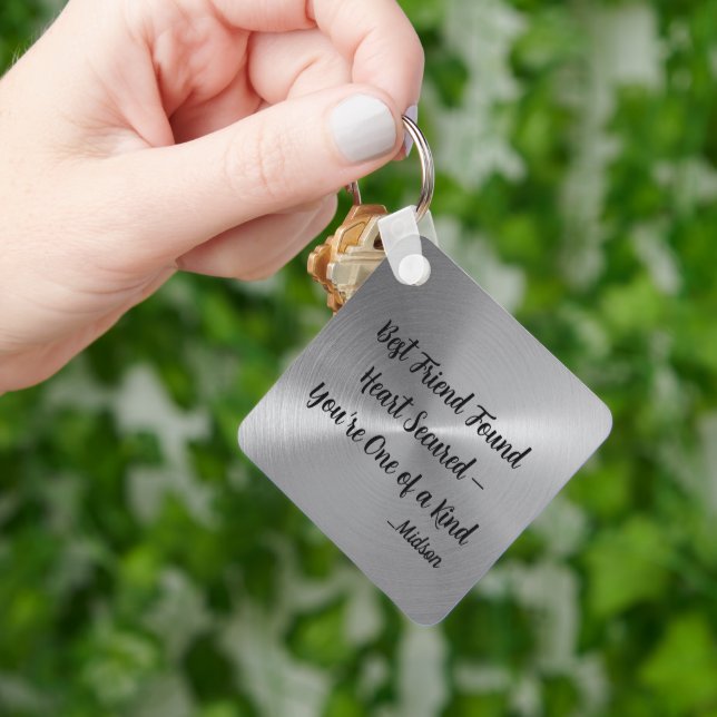 Gifts for Guy Best Friends Keychain (Hand)