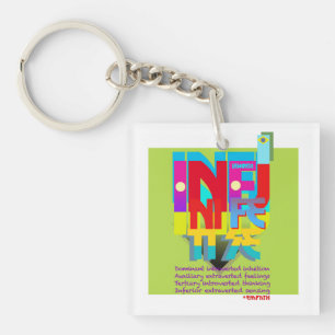 Gifts for INFJ personality type MBTI empath's Keychain