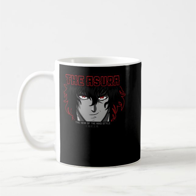 Gifts For Men Asura Manga Japanese Anime Awesome F Coffee Mug (Left)
