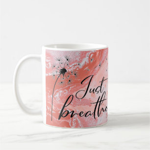 Gifts for Mom Best Friend Marble Dandelion Coffee Mug