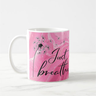 Gifts for Mom Best Friend Marble Dandelion Coffee Mug