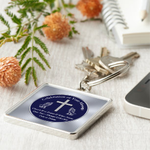 Gifts for Pastor Appreciation Day, Personalized Keychain
