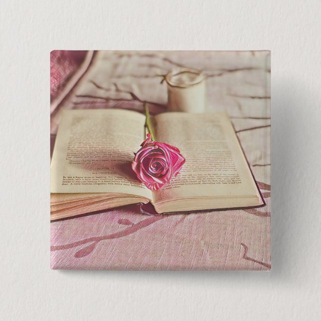 Gifts for readers 2022 2 inch square button (Front)