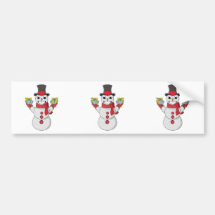 Gifts for you from Snowman Bumper Sticker