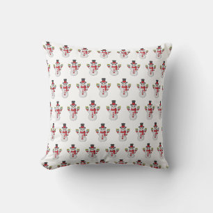 Gifts for you from Snowman Throw Pillow