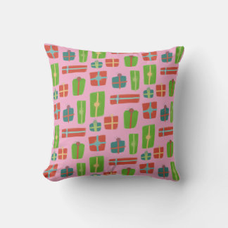 Gifts Galore Throw Pillow