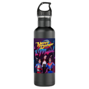 Gifts Idea Henry Danger The Musical Png Iron On Ap 710 Ml Water Bottle