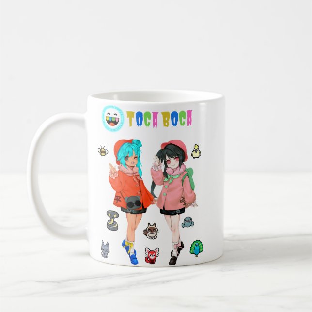 Gifts Idea Toca Child Boca Friendly Love You Coffee Mug (Left)