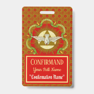 Gifts of the Holy Spirit (BK 026) - Confirmand Badge