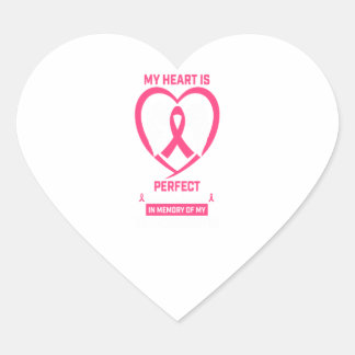 Gifts Pink Memory Of Granddaughter Heart Sticker