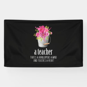 Gifts Teacher A Teacher Takes A Hand Banner