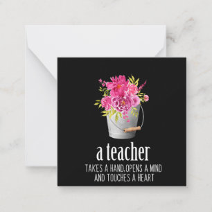 Gifts Teacher A Teacher Takes A Hand Card