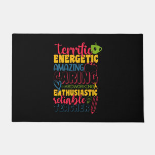 Gifts Teacher   Amazing Caring Teacher Doormat