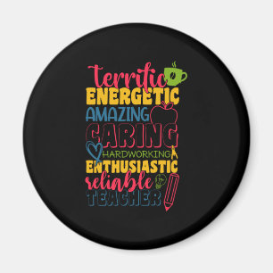 Gifts Teacher   Amazing Caring Teacher Magnet