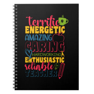Gifts Teacher Amazing Caring Teacher Notebook
