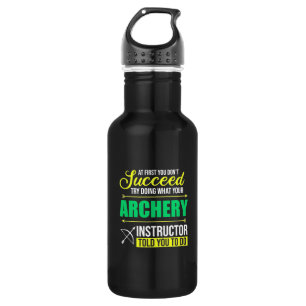 Gifts Teacher Archery Instructor Coach 532 Ml Water Bottle