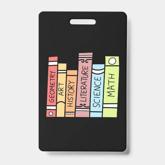 Gifts Teacher | Back to School Homeschool Badge (Front)