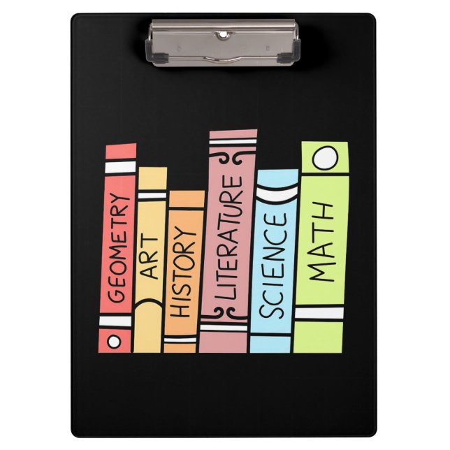 Gifts Teacher | Back to School Homeschool Clipboard (Front)