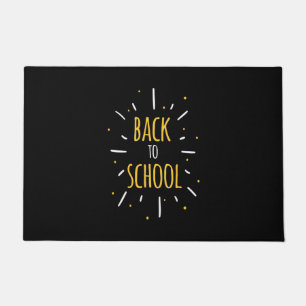 Gifts Teacher Back To School Now Doormat
