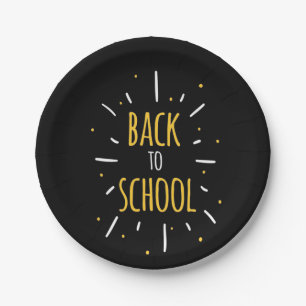 Gifts Teacher Back To School Now Paper Plate