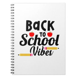 Gifts Teacher Back To School Vibes Notebook