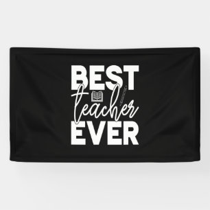 Gifts Teacher Best Teacher Ever Banner