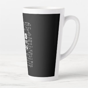 Gifts Teacher Bleib Positiv Math Teacher Latte Mug