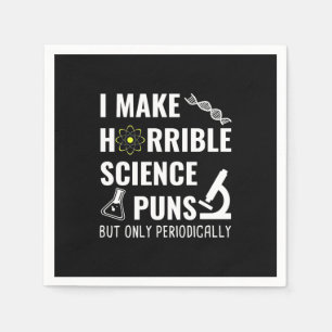 Gifts Teacher Chemistry I Make Horrible Napkin