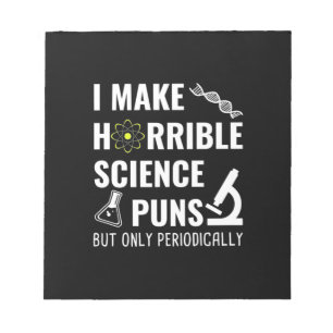 Gifts Teacher   Chemistry I Make Horrible Notepad