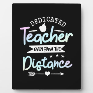 Gifts Teacher   Dedicated Teacher Distance Plaque