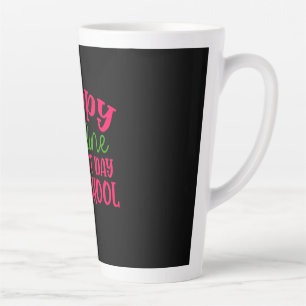 Gifts Teacher   Happy Online First Day Of School Latte Mug