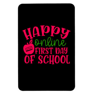 Gifts Teacher   Happy Online First Day Of School Magnet