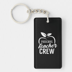 Gifts Teacher Preschool Teacher Crew Keychain