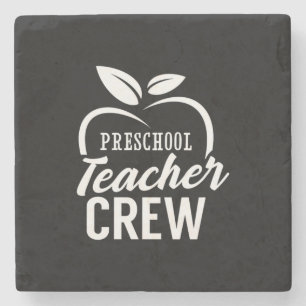 Gifts Teacher Preschool Teacher Crew Stone Coaster