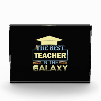 Gifts Teacher | The Best Teacher In The Galaxy Photo Block